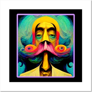 Trippy Salvador Dali Pop Art Posters and Art